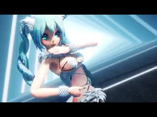 【mmd】「luvoratorrrrry! cat miku」2k60fps