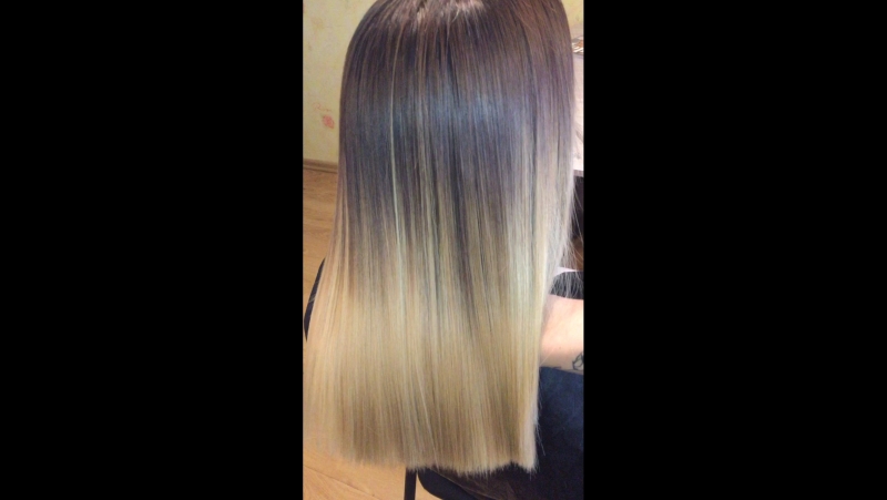 Эффект после кератина 👍💗