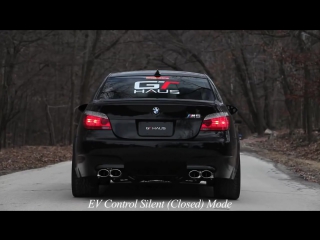 Bmw m5 e60 meisterschaft gtc exhaust with section