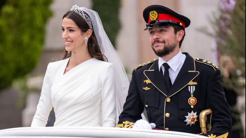 Наследный принц иордании женился на обычной девушке из саудовской аравии