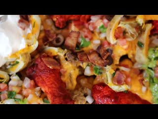 [matt stonie] ultimate superbowl nachos challenge (10,000+ cals)