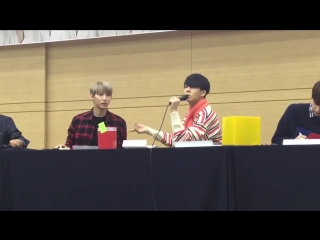 [fancam] 151216 daegu fansign [2]