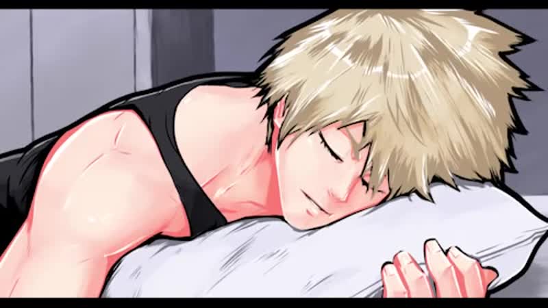 [yagami yato] sleepy bakugou cuddles!
