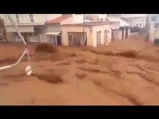 Devastating flash floods in mandra, attica, greece this morning, nov 15!