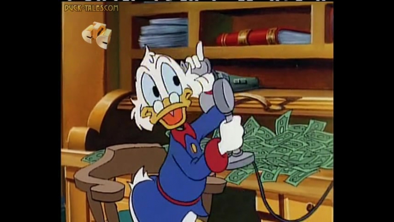 Мультфильм «утиные истории» 86 серия («скрудж синий воротничок blue colla