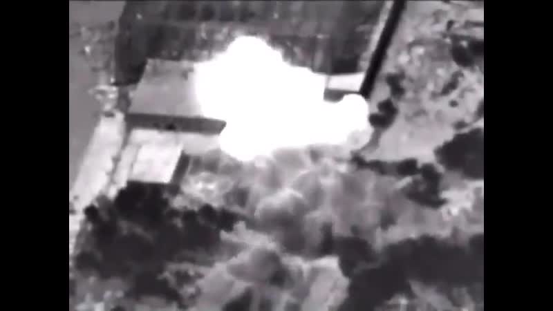 Министерство обороны саудовской аравии опубликовало кадры нанесения