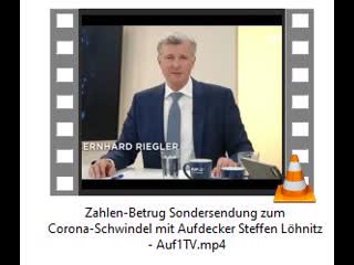 Zahlen betrug sondersendung zum corona schwindel mit aufdecker steffen löhnitz auf1tv