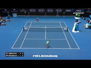 Highlights ekaterina makarova v dominika cibulkova australian open 2017