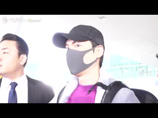 Lee min ho at icn airport, korea back from spain 20190521