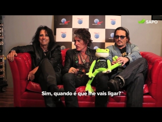 Hollywood vampires alice cooper, johnny depp, joe perry