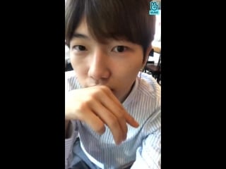 [v live] 180819 xeno t 'guys, how about spend sweet sunday morning with sweet sangwon?' v live