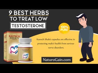 9 best herbs to treat low testosterone in young & older males