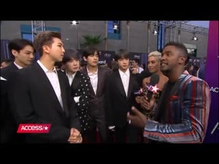 190502 bts at bbmas 2019 red carpet @ access