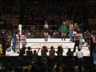 Kairi hojo, natsumi showzuki & yuuri haruka vs eri susa, mayu iwatani & saki kashima