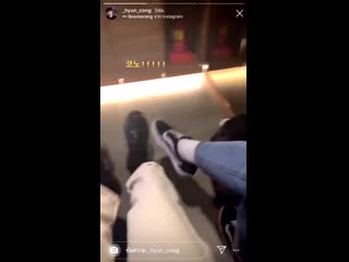 191109 hyun cong ig story update