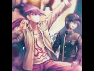 ⇴ danganronpa; kaito momota ✛ shuichi saihara ✛ saimota