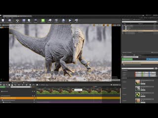 Spinosaurus pond animation tease