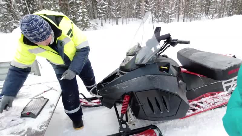 [компас габова] снегоход тунгус 500 запуск в 36