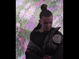 Millie bobby brown for moncler / 20 02 2019