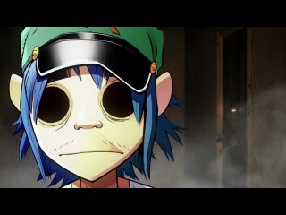 Gorillaz 2 d ident (plastic beach)