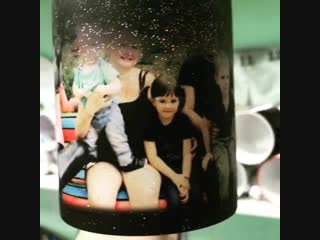 Блестящая кружка хамелион)