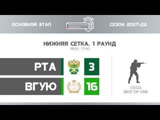 1 раунд рф рта вгую рпа csgo