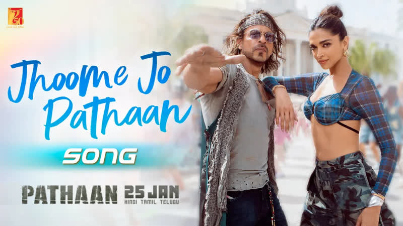 Jhoome jo pathaan song pathaan shah rukh khan, deepika padukone