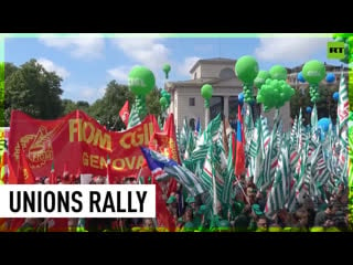 Pm meloni's economic policies dissatisfy italian unions