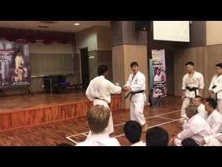 Budo karate part 10 correcto technique naka sensei, jka malaysia gashukku 2019