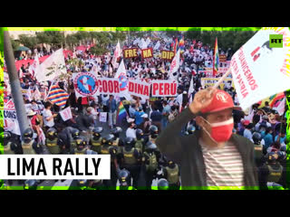 Hundreds rally in lima in support for a new constitution proposal