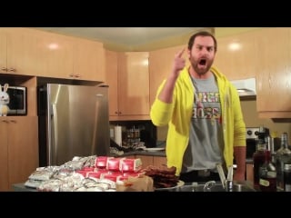 Fast food lasagna epic meal time