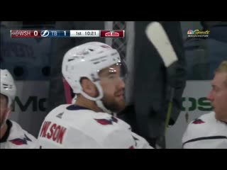 Mikhael sergachev shaken up after big body check from tom wilson