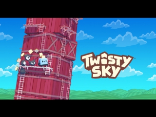 Twisty sky endless tower climber