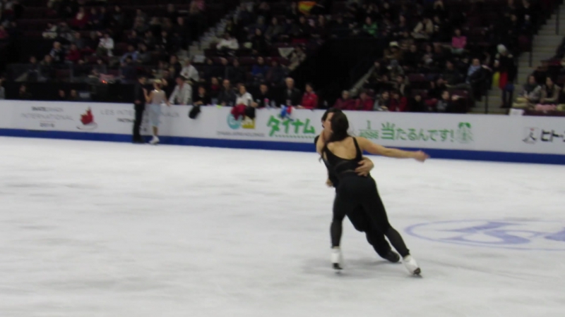 Tessa virtue ⁄ scott moir 2016 skate canada practice 2016 10 27 sd