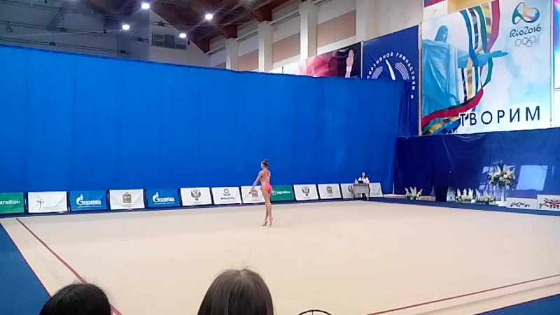 Анастасия шибаева булавы (командное многоборье) // чемпионат россии 2017