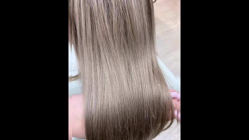 Растяжка, затемнение корней