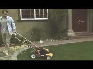 Шустрая газонокосилка