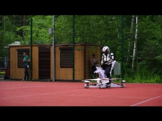 First hoverbike public testing day at #startupvillage