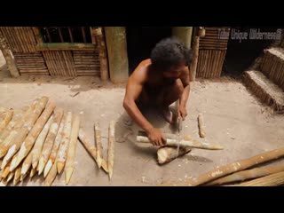 [top to survive] современный дом в лесу из говна и палок