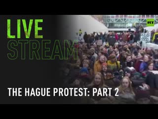 Climate protest in the hague part 2