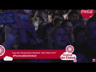 Lena, tag der deutschen einheit 2015