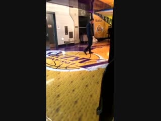 Lakers gm rob pelinka looks like he has a lot on his mind following the loss to the cavs