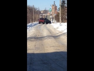 Машины столкнулись капец !!!!