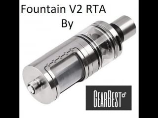 Fountain v2 rta atomizer by gearbest