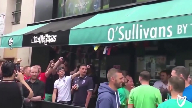 Болельщики сборной ирландии пристыдили английских фанатов пригрозив позвать русских