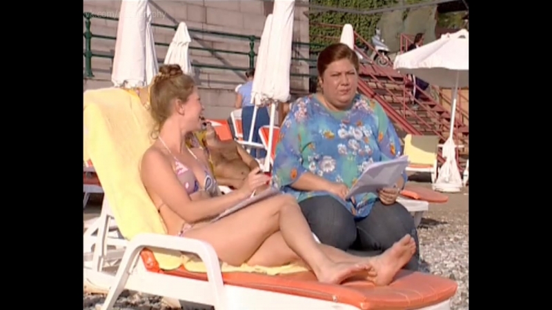 Ольга старченкова в сериале "фирменная история" (2005, сергей арланов) серия 10 голая? бикини, ножки