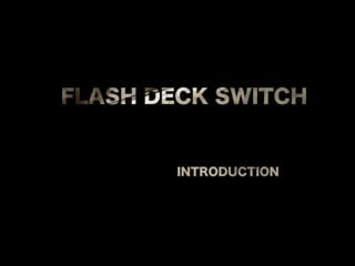Shin lim and rich piccone flash deck switch