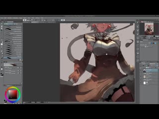 Speedpaint original character bison by dokuro deluxe