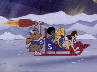 Scoobys all stars 1x06 a highland fling with a monstrous thing north pole tahiti caveys winter carnival caper (1978)