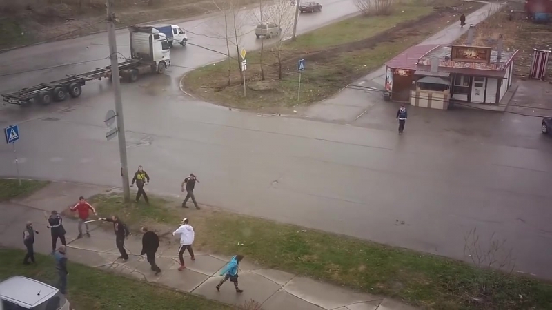 Бои без правил у круглосуточного пивного магазина